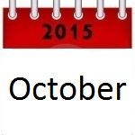 October calendar icon